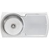 Oliveri LR521 Solitaire Round Bowl Right Hand Drainer Sink image NaN