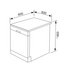 Emilia 60cm Freestanding Stainless Steel Dishwasher EDW65SS image NaN
