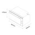 Fisher & Paykel 90cm Series 7 Contemporary Electric Built-In Oven Black OB90S9MEB1 image NaN