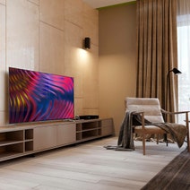 TCL 50 Inch C715 4K UHD HDR Android Smart QLED TV 50C715 hero image