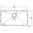 Alto 74cm Single Bowl-Stainless Steel ALTO74 image NaN