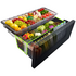 Hitachi 670L Multi Drawer French Door Refrigerator Crystal Black Glass R-GW670TAXK image NaN