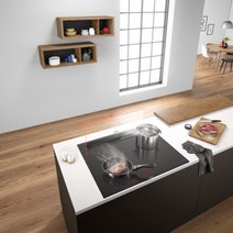 Bosch Series 8 Accentline 80cm Flex induction Cooktop Black PXY898DX6E hero image
