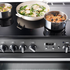 Falcon 90cm  Professional FX Induction Freestanding Oven/Stove Slate and Chrome PROP90FXEISL-CH image NaN