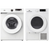 Mykin 8kg Front Load Washer & 8kg Heat Pump Dryer White Package MFLW800WMHPD800W image NaN
