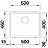Blanco SUBLINE 500-U Single Bowl Undermount Sink SUBLINE500UBK5 image NaN