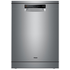 Haier 60cm Freestanding Auto Wash Silver Dishwasher HDW13V1S1 image NaN