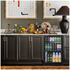 Husky 173L Eco Double Door Back Bar Drinks Chiller Black C2HECO840BKAU image NaN