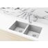 Meir MKSP-D760440-NK Double Bowl Undermount Sink image NaN