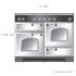 Falcon 110cm Classic Freestanding Electric Oven/Stove Cranberry and Chrome CLA110EI5CY-CH image NaN