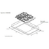 Electrolux EHG643BA 60cm Natural Gas Cooktop image NaN