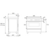 Bertazzoni 90cm Professional Series Stainless Steel Induction Freestanding Oven PRO905IMFESXE  image NaN