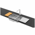 Abey 1 and 1/2 Bowl Sink with Accessories & Pull Out Mixer Tap NL180T13 image NaN