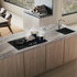 ASKO 80cm Natural Gas 4 Burner Cooktop with Fusion Volcano Burner Black Ceramic Glass HG8843BGD1 image NaN