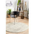 Rug Culture Evoke Large White Silver Rug 240X240CM - EVO-253-WSIL-240X240 image NaN