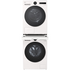 LG Washer+Dryer Stacking Kit with Shelf Essence White STKIT-EW image NaN