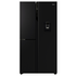 Haier 574L S+ Three Door Side by Side Fridge Non-Plumbed Water Dispenser Black HRF575XHC image NaN