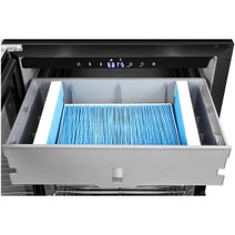 KingsBottle KB 98L Under Counter Steak and Meat Ager Black Left Hinge KB50SA-FG-LHH hero image