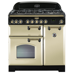 Falcon 90cm Classic Deluxe Cream Dual Fuel Freestanding Oven CDL90DFCR-BR hero image