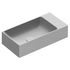 Catalano Verso 50x25 Wall Hung Basin 1 Tap Hole - Satin Cement 15025VEFCCS-Z3443 image NaN