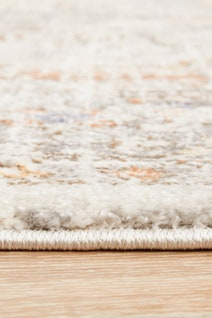 Rug Culture Mayfair Medium Silver & Peach Rug 230X160CM - MAY-LOR-SIL-230X160 hero image