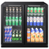 Husky 203L Double Door Home Bar Fridge Black C2HHMBBKAU image NaN
