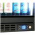 Schmick Glass Door Under Bench Bar Fridge Black SK156R-B image NaN