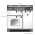 Falcon 90cm Classic Natural Gas Freestanding Oven/Stove Cranberry and Chrome CLA90NGFCY-CH image NaN