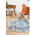 Rug Culture Evoke Medium White Navy Rug 200X200CM - EVO-253-WNAV-200X200 image NaN