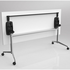 OLG Uni Flip Table 1800x750 White Worktop with Chrome Frame OG_UNIFLIP1875C_W image NaN