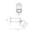 Rogerseller Gas Wall Shower  - Graphite 3506004105 image NaN