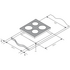 Chef 60cm Electric Ceramic Cooktop CHC642BB image NaN