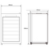 Husky Vino Pro 34 Bottle Single Zone Wine Cabinet HUSWC93SBK image NaN