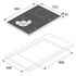 ASKO HIG1944MF 90cm Induction Cooktop with LPG Wok Burner image NaN