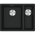 Franke Maris 340/150mm 1 and 1/2 Bowl Right Topmount Sink with Extension Drainer Matte Black MRG660-SBRMBFPC image NaN