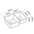 Abey LUA190 Lucia 1 and 1/3 Bowl Sink image NaN
