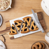 Smeg 50s Retro Style 6 Piece Knife Block Set Cream KBSF02CR image NaN