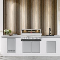 Beefeater Stainless Steel Double Storage Doors BOC2070SA hero image