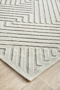 Rug Culture York Large Off White & Natural Rug 400X80CM - YRK-CIND-WHT-400X80 hero image