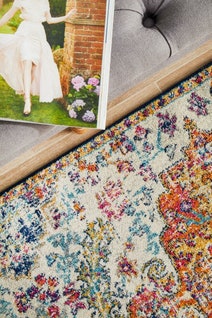 Rug Culture Evoke Extra Large White Rug 500X80CM - EVO-254-WHI-500X80 hero image