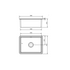 Turner Hasting Valet 60 Single Bowl Inset and Undermount Sink 735000V image NaN