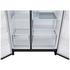 LG 625L Side by Side Fridge with Non-Plumbed Ice and Water Matte Black GS-N599MBL image NaN