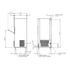 Hoshizaki 180kg Self Contained IM Cube Ice Maker with Drain Pump IM-240PE-28-F image NaN