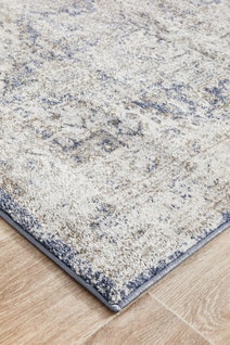 Rug Culture Mayfair Large Ocean Blue Rug 400X80CM - MAY-HUG-OCE-400X80 hero image