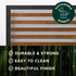 Zinus Kai Single Metal and Bamboo Bed Frame Black AU-FBOBH2ZC-35S image NaN
