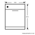 Beko BDF1630X Freestanding Dishwasher image NaN