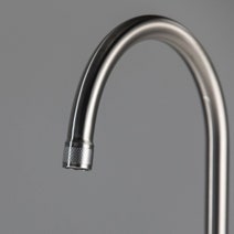 Titan Essentials Gooseneck Kitchen Mixer Tap - Stainless Steel TTSS2 hero image