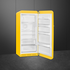 Smeg 270L 50's Retro Style Aesthetic Top Mount Fridge Yellow FAB28RYW3 image NaN