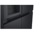 LG 635L Side by Side Fridge with Ice & Water Matte Black GS-L600MBL image NaN
