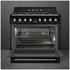 SMEG Victoria Series 90cm Dual Fuel Upright Oven/Stove TRA90GMBL image NaN